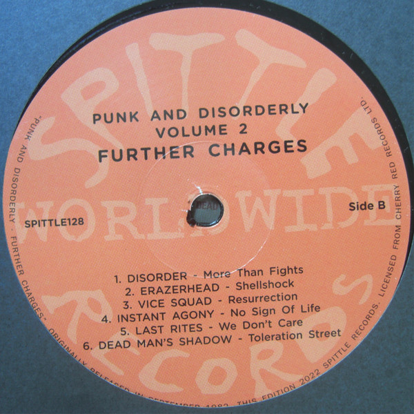 Various - Punk And Disorderly - Further Charges | Spittle Records (SPITTLE128) - 4