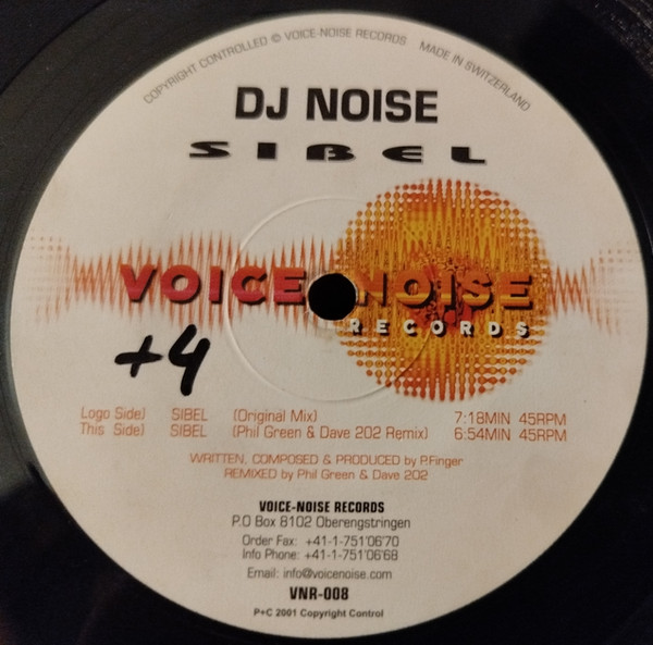 DJ Noise - Sibel | Voice-Noise Records (VNR-008) - 3