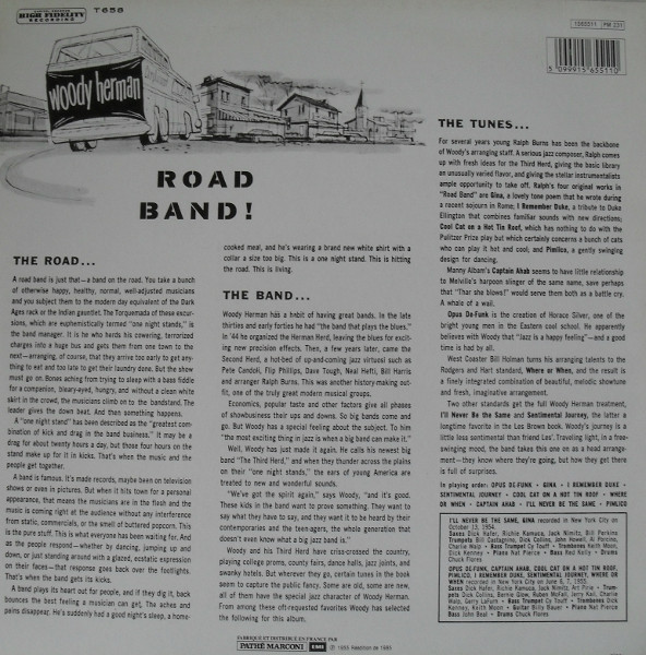 Woody Herman And His Third Herd - Road Band! | Capitol Records (1565511) - 2