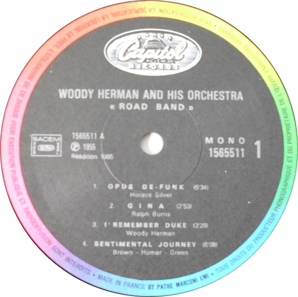 Woody Herman And His Third Herd - Road Band! | Capitol Records (1565511) - 3