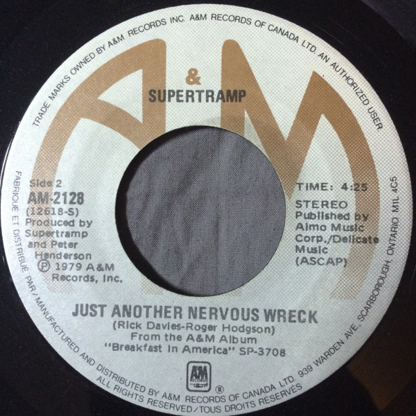 Supertramp - The Logical Song | A&M Records (AM-2128) - 2