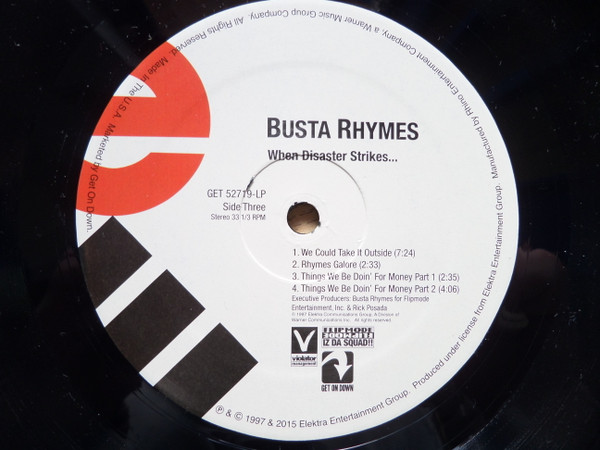 Busta Rhymes - When Disaster Strikes... | Get On Down (GET52719LP) - 4
