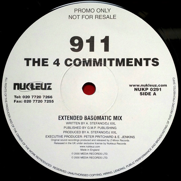 911 - The 4 Commitments | Nukleuz (NUKP 0291) - 2