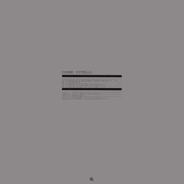 Cosmo Vitelli - Cosmo Vitelli | Disques Solid (SOLID 010 EP) - 2