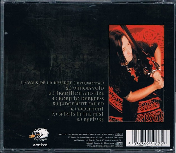 Dragonlord - Rapture CD | Spitfire Records (SPITCD167 / GAS 0000167 SPR / EDL EAG 360-2) - 3