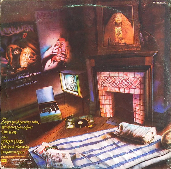 Marillion - Script For A Jester's Tear | EMI (10C 066-007715) - 2