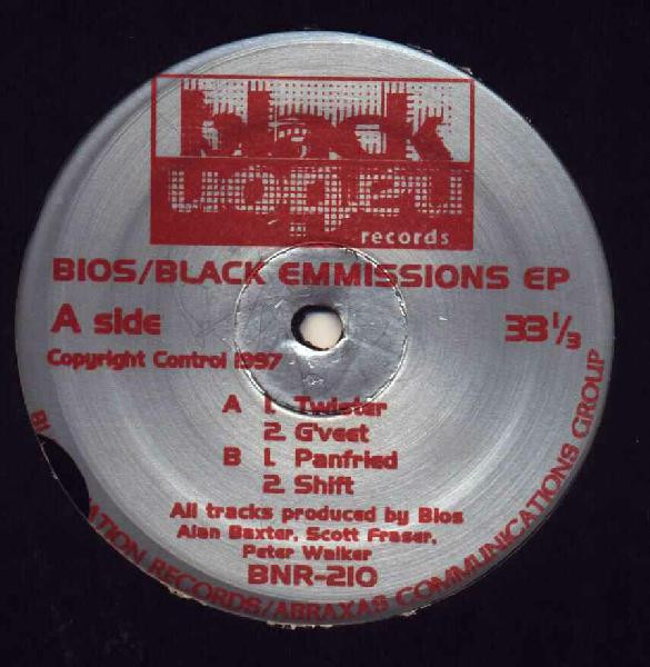Bios - Black Emmissions EP | Black Nation Records (BNR210)