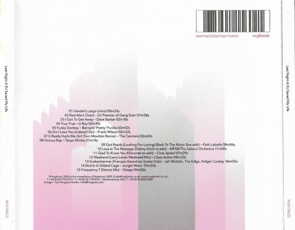 Various - Last Night A DJ Saved My Life | Nuphonic (NUX156CD) - 2
