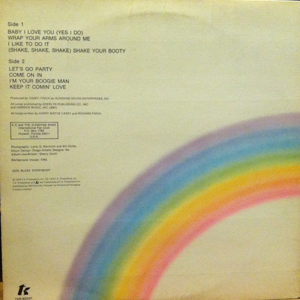 KC & The Sunshine Band - KC  And The Sunshine Band Part 3 | T.K. Records (TKR 82507) - 2