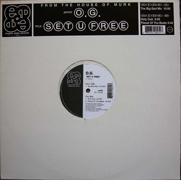 O.G. - Set U Free | Empire State Records (es25)
