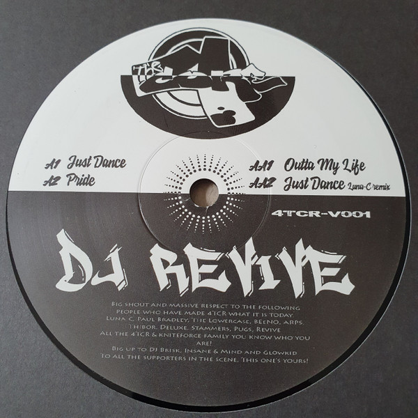 DJ Revive - Just Dance EP | 4 The Core Recordings (4TCR-V001) DJ Revive - Just Dance EP | 4 The Core Recordings (4TCR-V001)