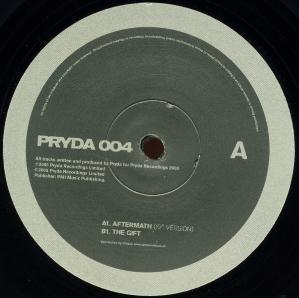 Pryda - Aftermath | Pryda Recordings (PRYDA 004) - 3
