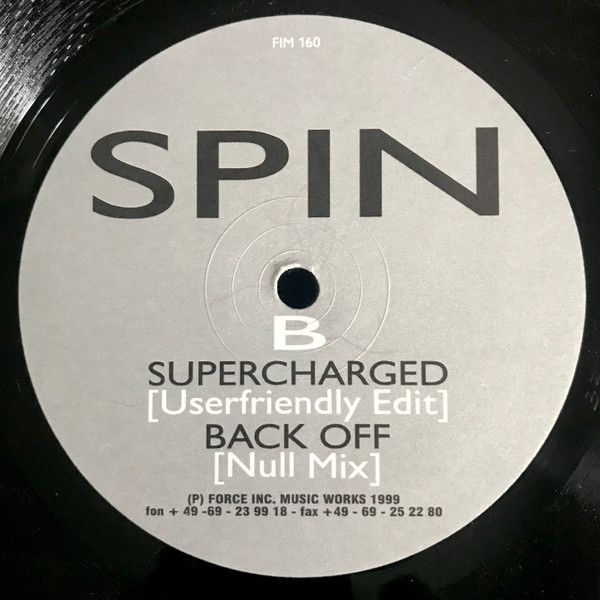 Spin - Supercharged | Force Inc. Music Works (FIM 160) - 2