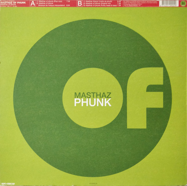 DJ Thimbles Presents Masthaz Of Phunk - Masthaz Of Phunk | DJ Therapy (DT6500024) - 2 DJ Thimbles Presents Masthaz Of Phunk - Masthaz Of Phunk | DJ Therapy (DT6500024) - 2