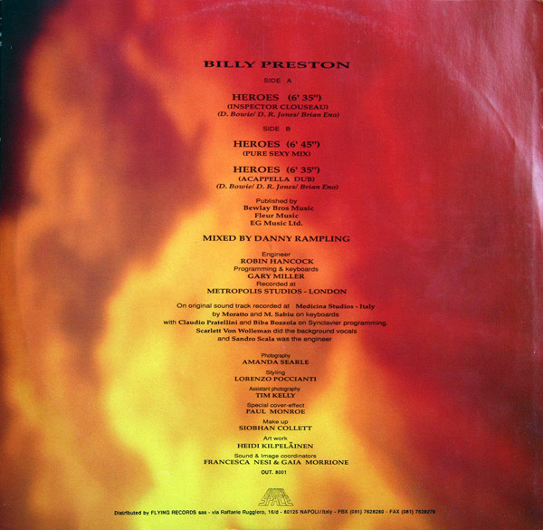 Billy Preston - Heroes | Outer Space Records (OUT 8001)