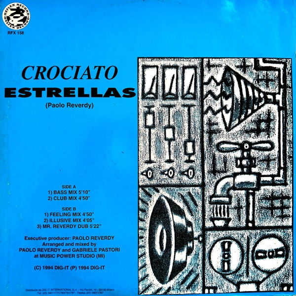 Crociato - Estrellas | Reflex Records (RFX 158) - 2 Crociato - Estrellas | Reflex Records (RFX 158) - 2