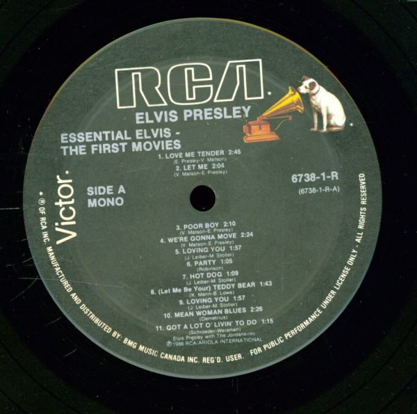 Elvis Presley - Essential Elvis Presley [Vinyl] | RCA (6738-1-R) - 3