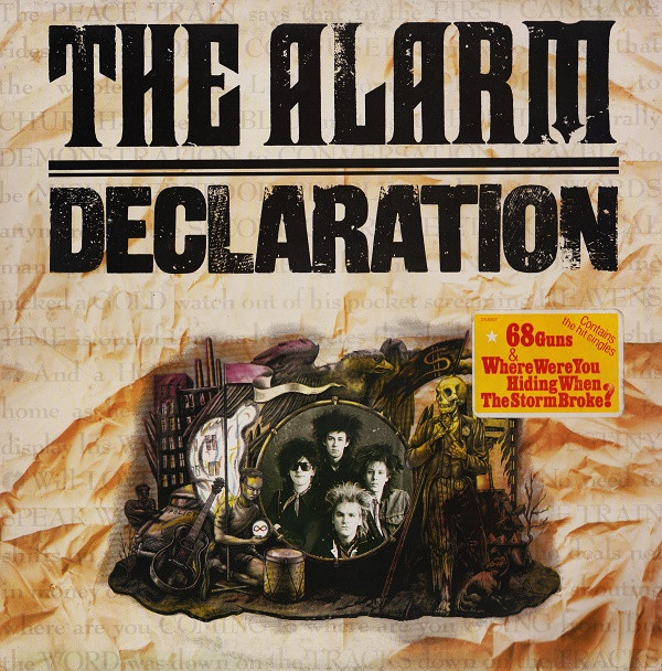 The Alarm - Declaration | I.R.S. Records (ILP 25887) - main The Alarm - Declaration | I.R.S. Records (ILP 25887) - main