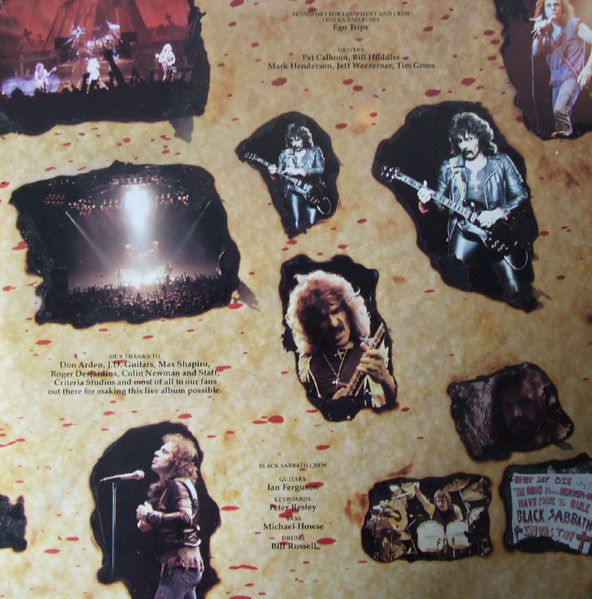 Black Sabbath - Live Evil | Vertigo (SAB 10) - 3