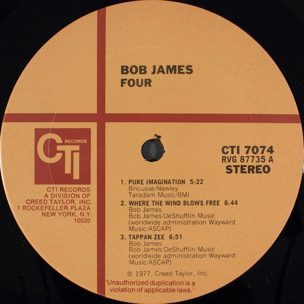 Bob James - BJ4 | CTI Records (CTI 7074) - 4 Bob James - BJ4 | CTI Records (CTI 7074) - 4