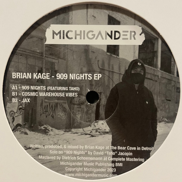 Brian Kage - 909 Nights EP | Michigander (MM09)