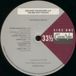 Edward The Second And The Red Hot Polkas - Two Step To Heaven | Cooking Vinyl (COOK 019) - 3 Edward The Second And The Red Hot Polkas - Two Step To Heaven | Cooking Vinyl (COOK 019) - 3