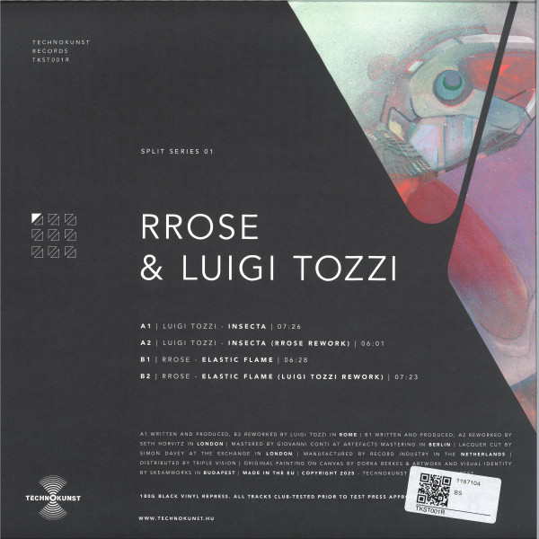 Rrose & Luigi Tozzi - Split Series 01 | Technokunst (TKST001R) - 2 Rrose & Luigi Tozzi - Split Series 01 | Technokunst (TKST001R) - 2