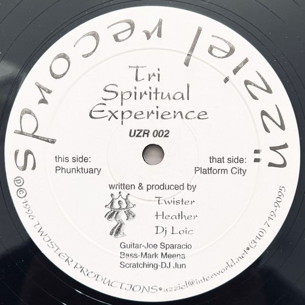 Tri Spiritual Experience - Platform City / Phunktuary | Üzziel Records (UZR 002)