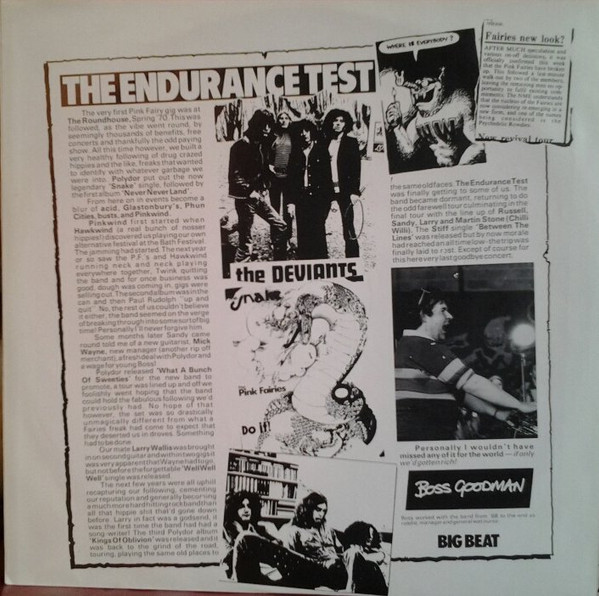 The Pink Fairies - Live At The Roundhouse 1975 | Big Beat Records (WIK 14) - 4