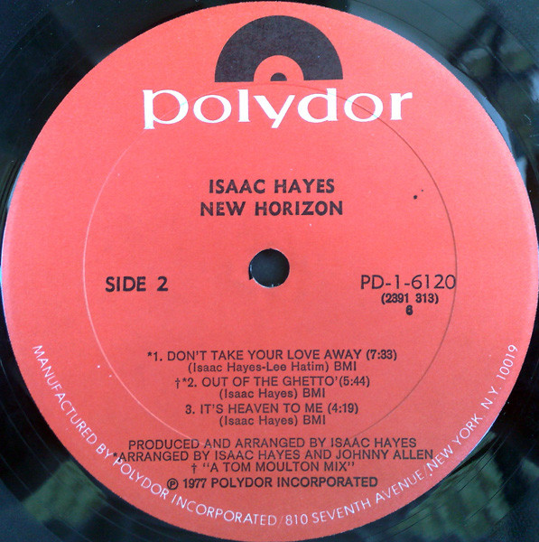 Isaac Hayes - New Horizon | Polydor (PD-1-6120) - 4