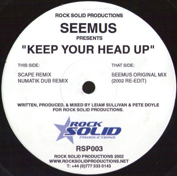 Seemus - Keep Your Head Up | Rock Solid Productions (RSP003)