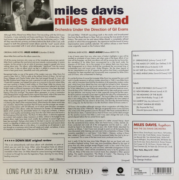 Miles Davis - Miles Ahead | WaxTime (771979) - 2