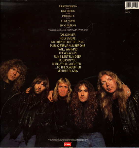 Iron Maiden - No Prayer For The Dying | EMI (EMD 1017) - 2 Iron Maiden - No Prayer For The Dying | EMI (EMD 1017) - 2