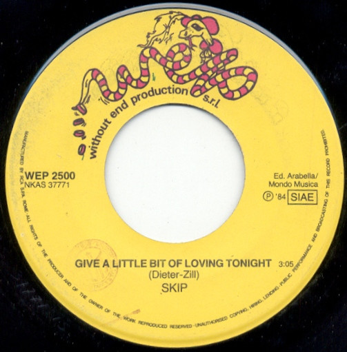 El Loco Willy / Skip - Respirando / Give A Little Bit Of Loving You | Wep (WEP 2500) - 2 El Loco Willy / Skip - Respirando / Give A Little Bit Of Loving You | Wep (WEP 2500) - 2