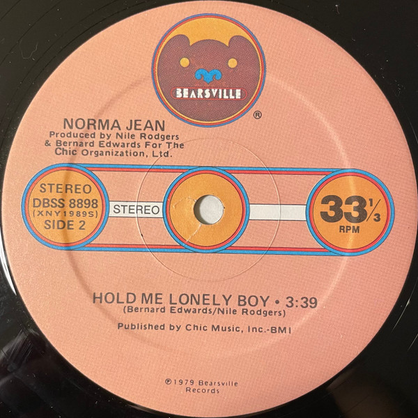 Norma Jean - High Society | Bearsville (DBSS 8898) - main