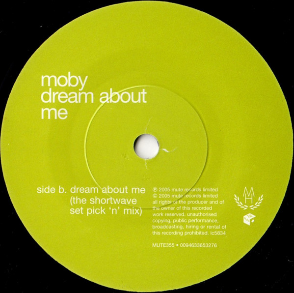 Moby - Dream About Me | Mute (MUTE 355) - 4
