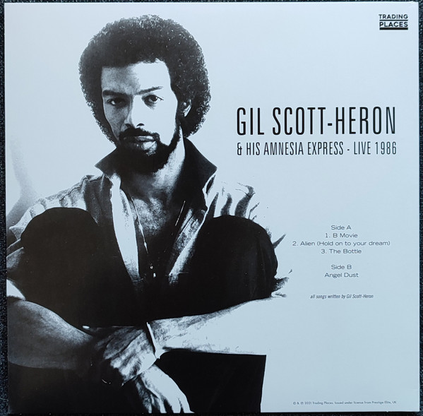 Gil Scott-Heron And His Amnesia Express - Live 1986 | Trading Places (TDP54067) - 2