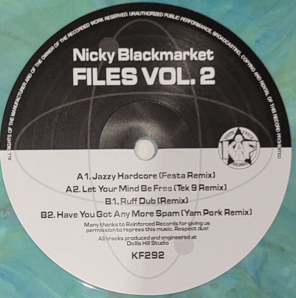 Nicky Blackmarket - Nicky Blackmarket Files Vol. 2 | Kniteforce Records (KF292)