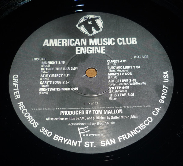 American Music Club - Engine | Frontier Records (FLP 1023) - 3