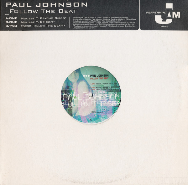 Paul Johnson - Follow The Beat | Peppermint Jam (PJMS0070) - 3