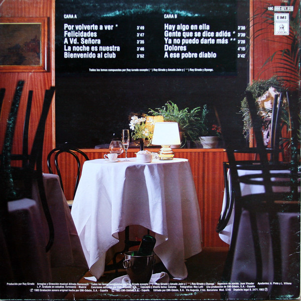 Dyango - Bienvenido Al Club | Odeon (10C 066-021.910) - 2 Dyango - Bienvenido Al Club | Odeon (10C 066-021.910) - 2