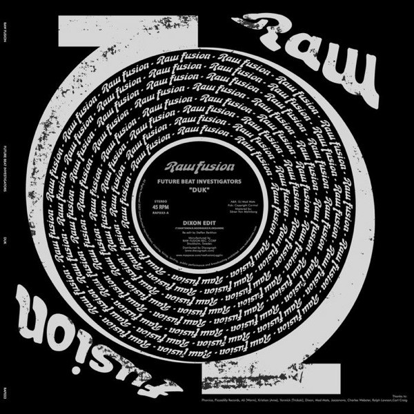 Future Beat Investigators - Duk | Raw Fusion Recordings (RAF033)