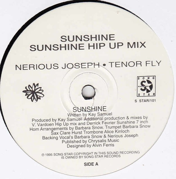 Nerious Joseph  &  Tenor Fly - Sunshine | Song Star Records (S STAR/101)