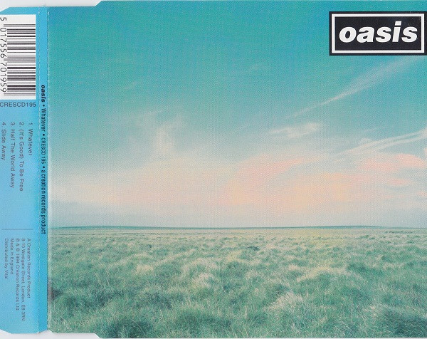 Oasis - Whatever | Creation Records (CRESCD 195P)