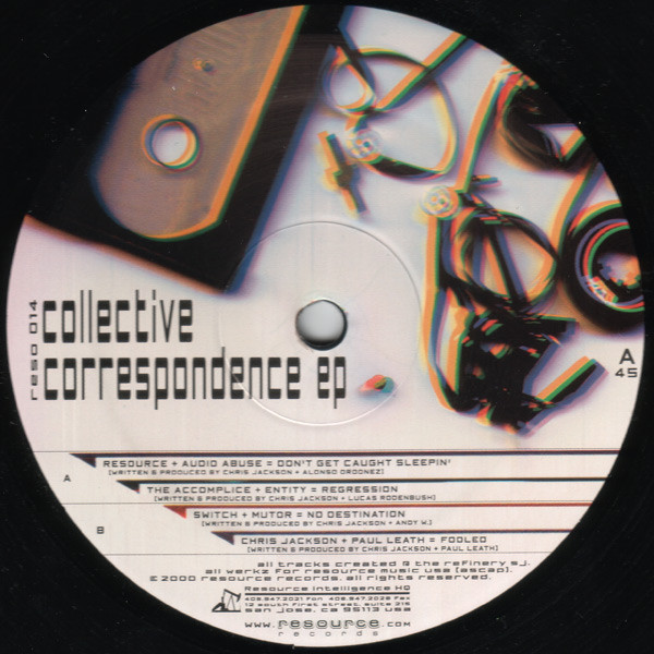 Various - Collective Correspondence EP | Resource Records (reso 014) - main Various - Collective Correspondence EP | Resource Records (reso 014) - main