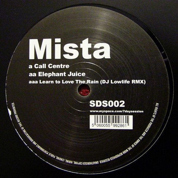 Mista - Call Centre | 7Day Session (SDS002)