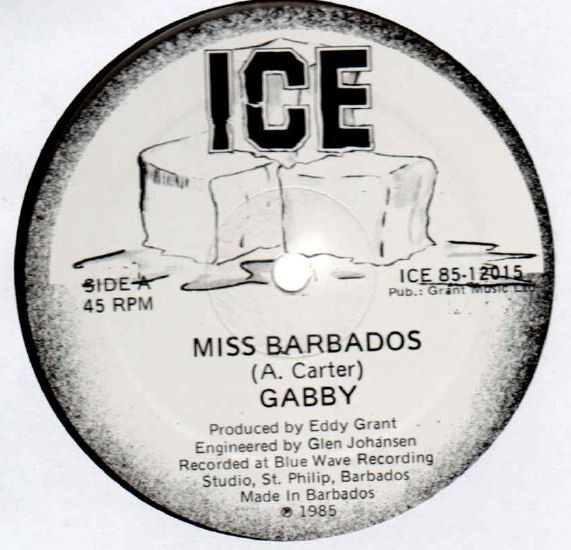 Anthony "Gabby" Carter - Miss Barbados | ICE (ICE 85-12015) Anthony "Gabby" Carter - Miss Barbados | ICE (ICE 85-12015)