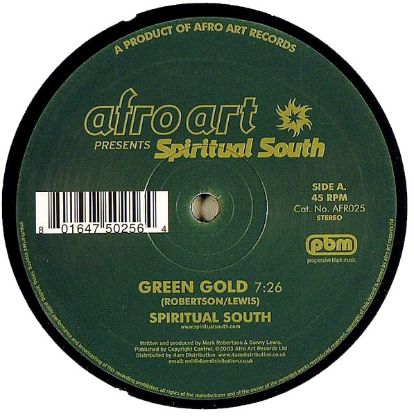 Spiritual South - Green Gold | Afro Art (AFR025)