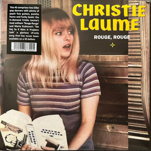 Christie Laume , Marta Kubišová - Rouge, Rouge / Tak Dej Se K Nám A Projdem Svit | Munster Records (MR7390)