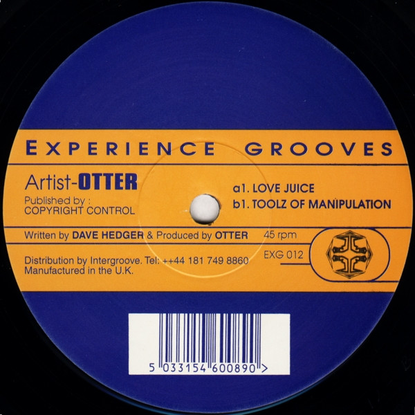 Otter - Love Juice | Experience Grooves (EXG 012) - 2